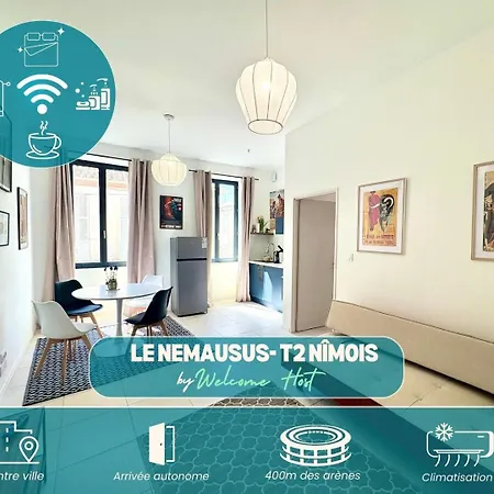 Lägenhet Nemausus - T2 Pour 4 En Centre-ville Nîmes